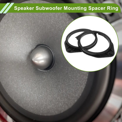 3 x Speaker Spacer Ring Tweeter Speaker Spacer Adapter 6.5" for Chevrolet Cruze