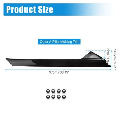 Windshield A-Pillar Trim Panel for Ford Explorer 2011-2019 Driver Side