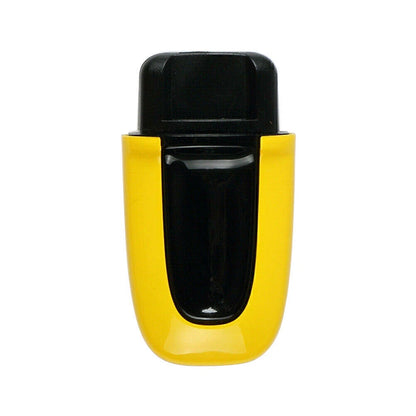 Yellow ABS One Button Start Key Cover Case for Macan (2015-2023)