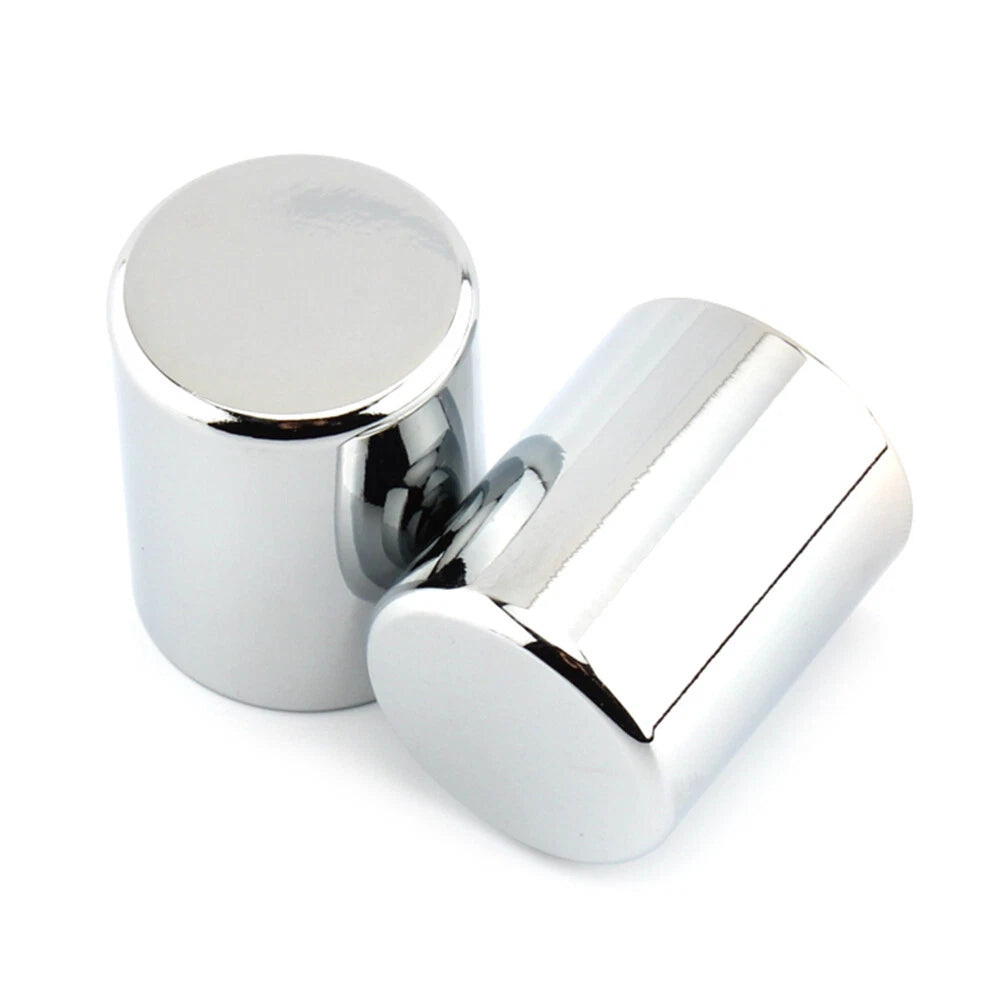 2 x Chrome Docking Hardware Point Cover Kit for Harley Sportster XL883 (2004-2023)