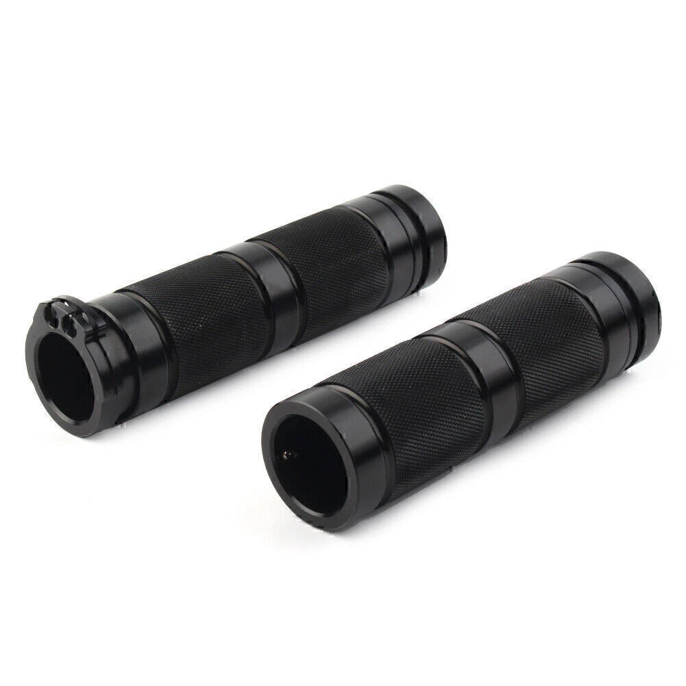 1" Black Handlebar Grips for Harley Sportster VRSC XL883 XL1200 (2004-2023)