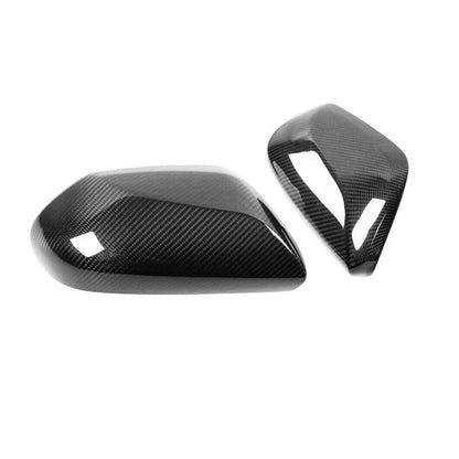 Car Real Carbon Fiber Side View Mirror Cover Trim Fit for Toyota Camry 2018-2020