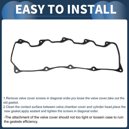 Engine Valve Cover Gasket for Toyota Pickup (1984-1985) 1 x Pcs