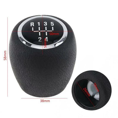 5 Speed Manual Gear Shift Knob Black for Holden Cruze, Epica 1.8L, 2.0L