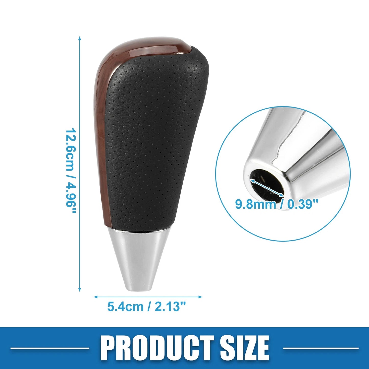 Red Wood Pattern Gear Shift Knob for Toyota Land Cruiser