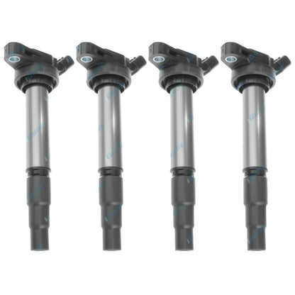 Set of 4 Ignition Coils for Toyota Corolla ZRE152 ZRE182 1.8L 2ZR-FE 2007~2018