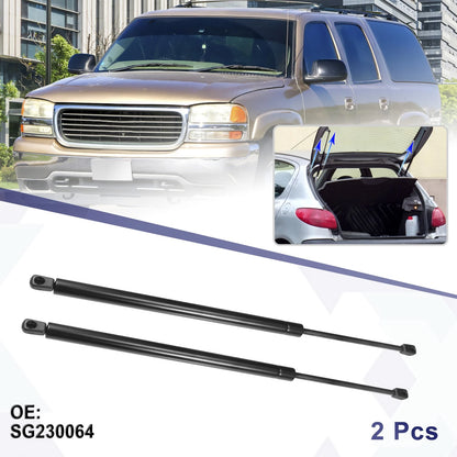 Rear Hatch Lift Supports Struts for Cadillac Escalade (2002-2006) Black