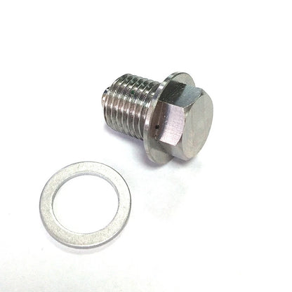 M14 x 1.5 Stainless Steel Oil Drain Plug with Magnet for Universal Cars