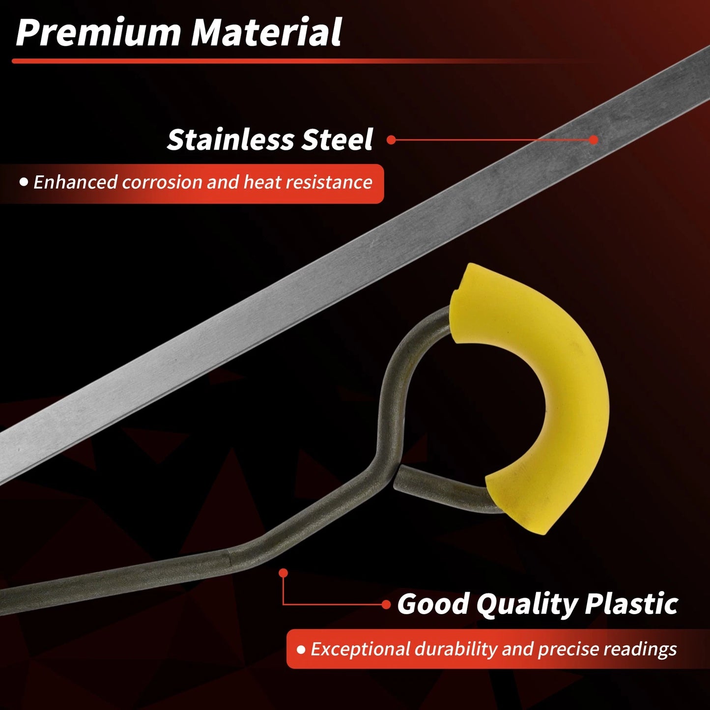 Oil Dipstick for Honda CR-V Precisely Engineered Fluid Level Gauge