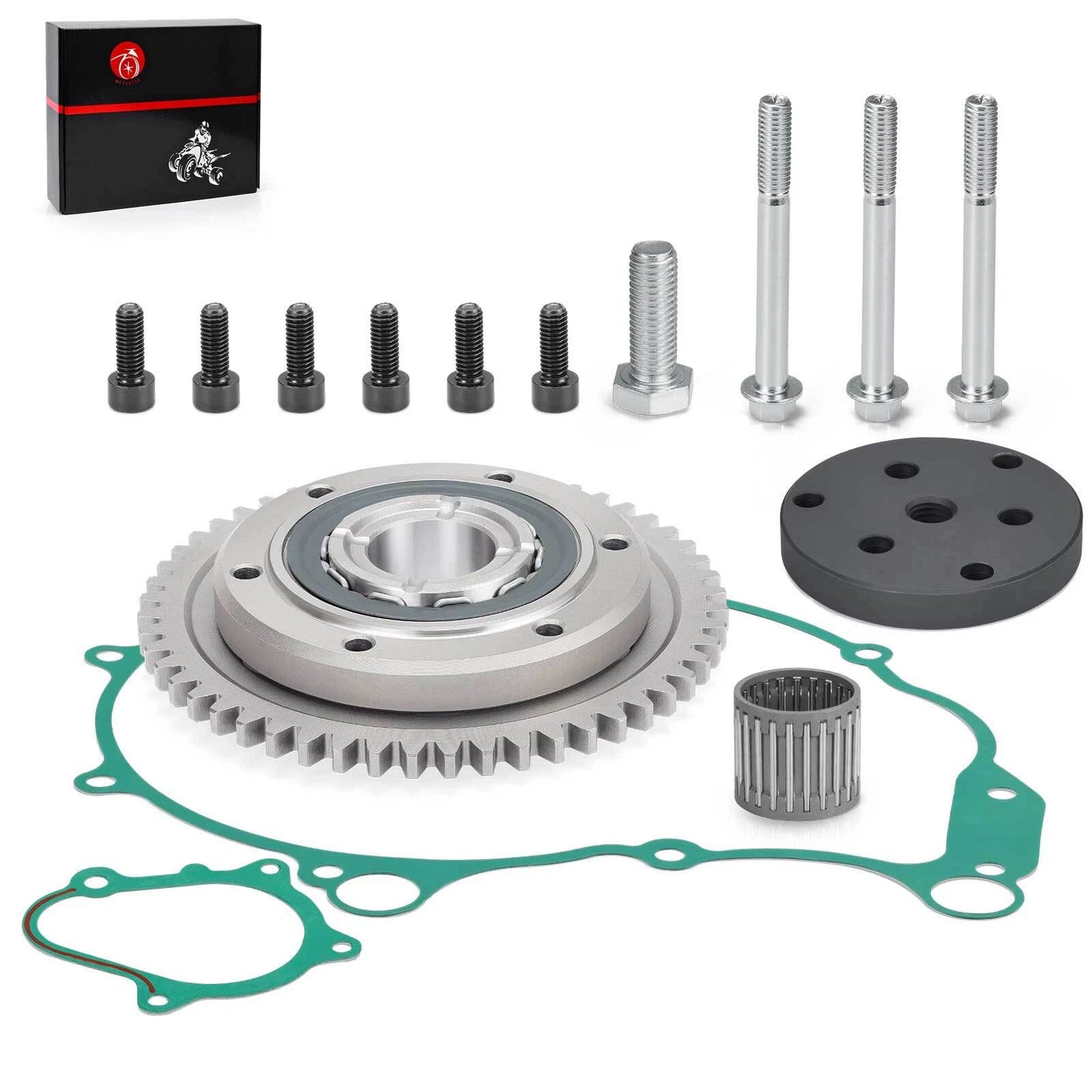 Starter Clutch Gear One Way Bearing Kit for Yamaha YFM660R Raptor (2002–2003)