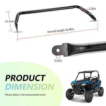 Rear Stabilizer Sway Bar w/ Bushing for Polaris RZR XP 900 (2011-2013)