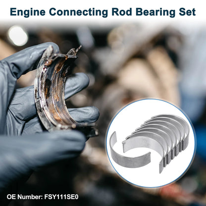 Connecting Rod Bearing Set for Mazda 626 (8 Pcs)