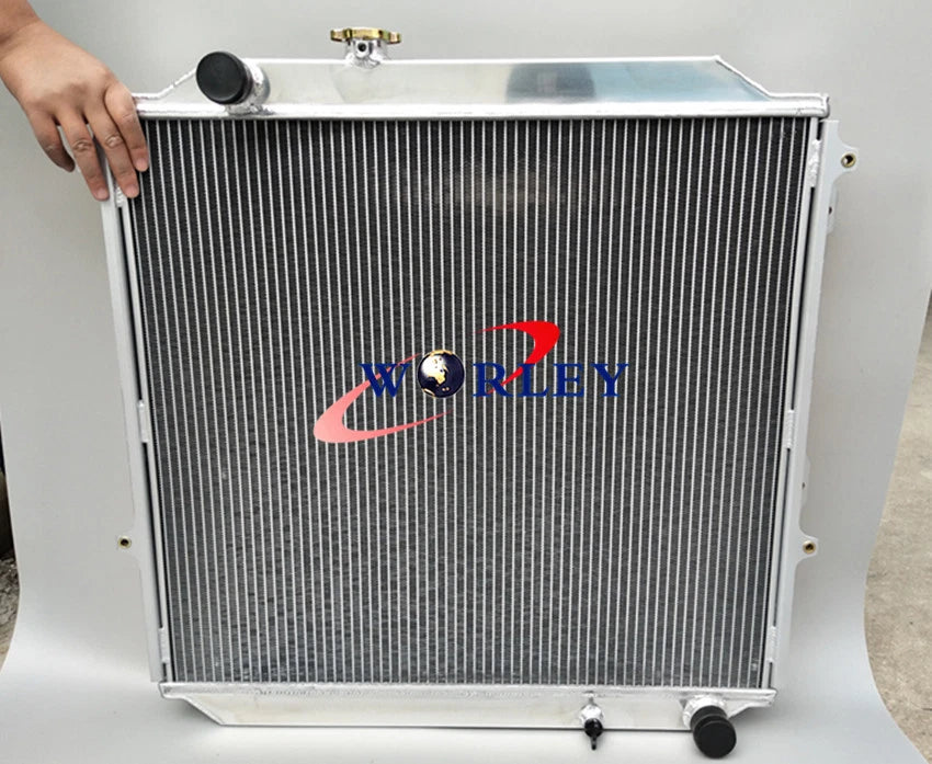 Aluminum Radiator for Toyota Hilux Surf KZN185 1996-2002 3.0L Diesel