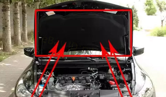 1x Front Hood Engine Sound Insulation Pad for Honda Accord (2008–2013)