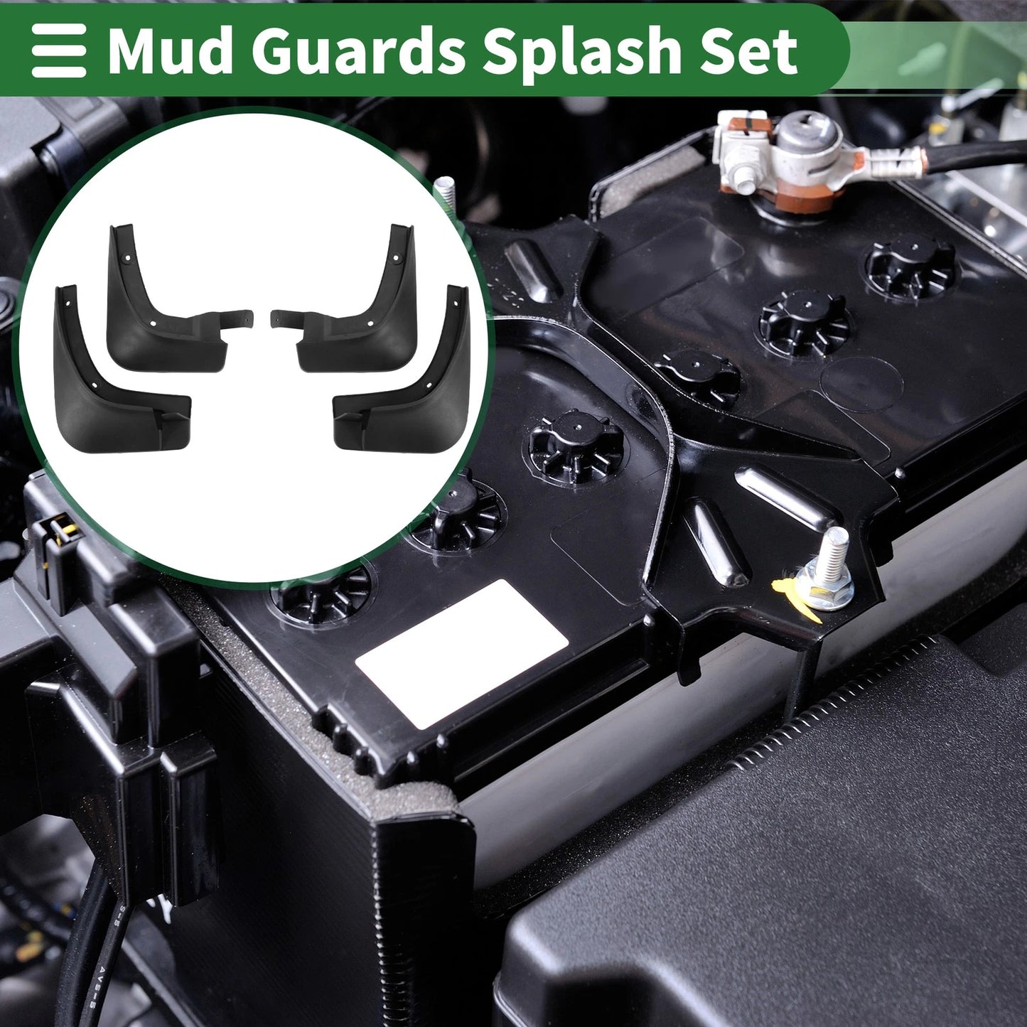 Mud Flaps Splash Guards for Kia KX7 (2017-2022)