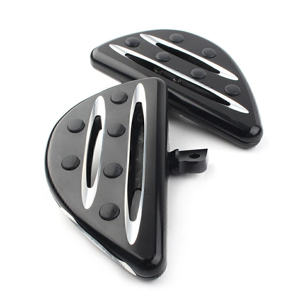 Rear Passenger Floorboards Pegs for Harley Electra Glide Dyna
