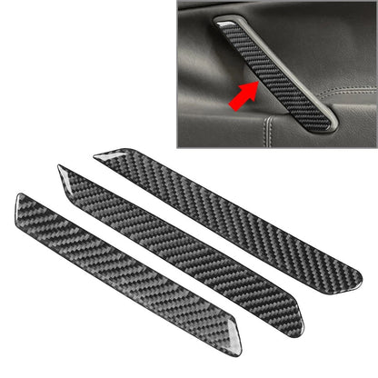 Black Front Rear Door Handle Cover Trim for Volkswagen Passat (2001-2005)