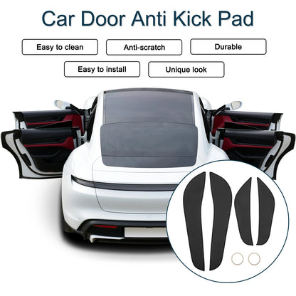 Car Door Anti Kick Pad Sticker Protector Black for Buick Encore (2016–2017)