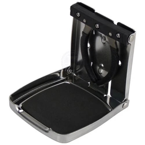Stainless Steel Folding Drink/Cup Holder for Caravan/Boat/RV/Camper