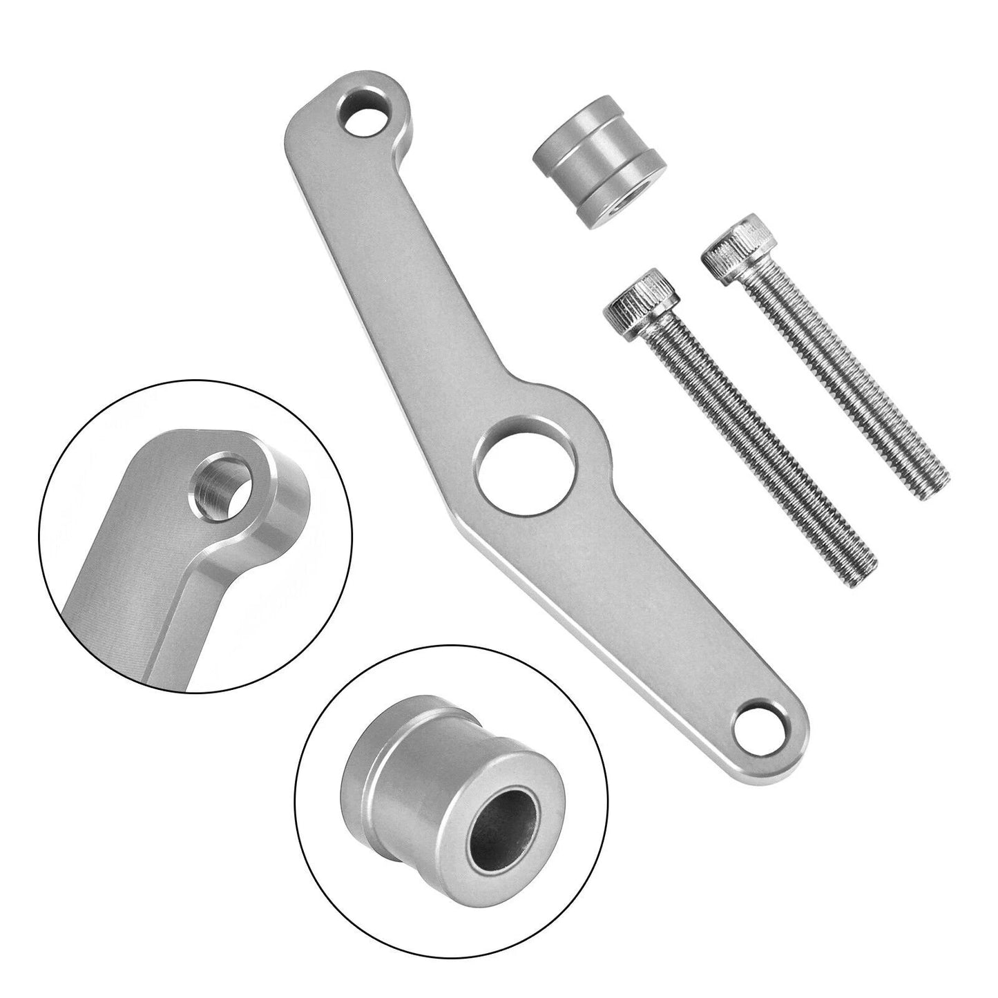 Shifter Stabilizer Aluminum Silver for Honda CT110 CT125 (2020-2023)