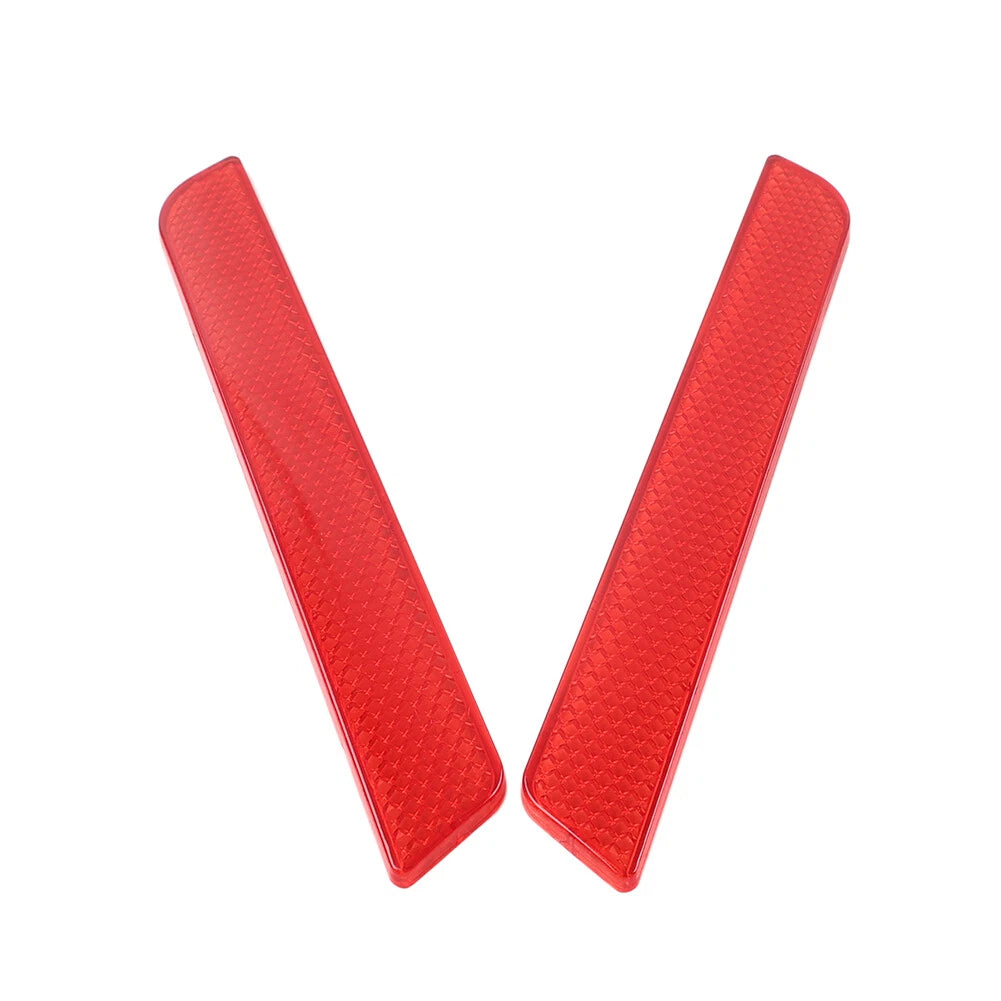 Red Reflectors Saddle Bag Latch Covers for Harley Road Glide FLTRX (2014+)