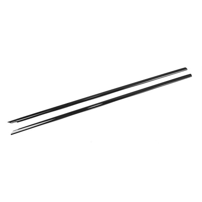 12 x Titanium Black Window Strip Moulding for Honda Accord (2023-2024)