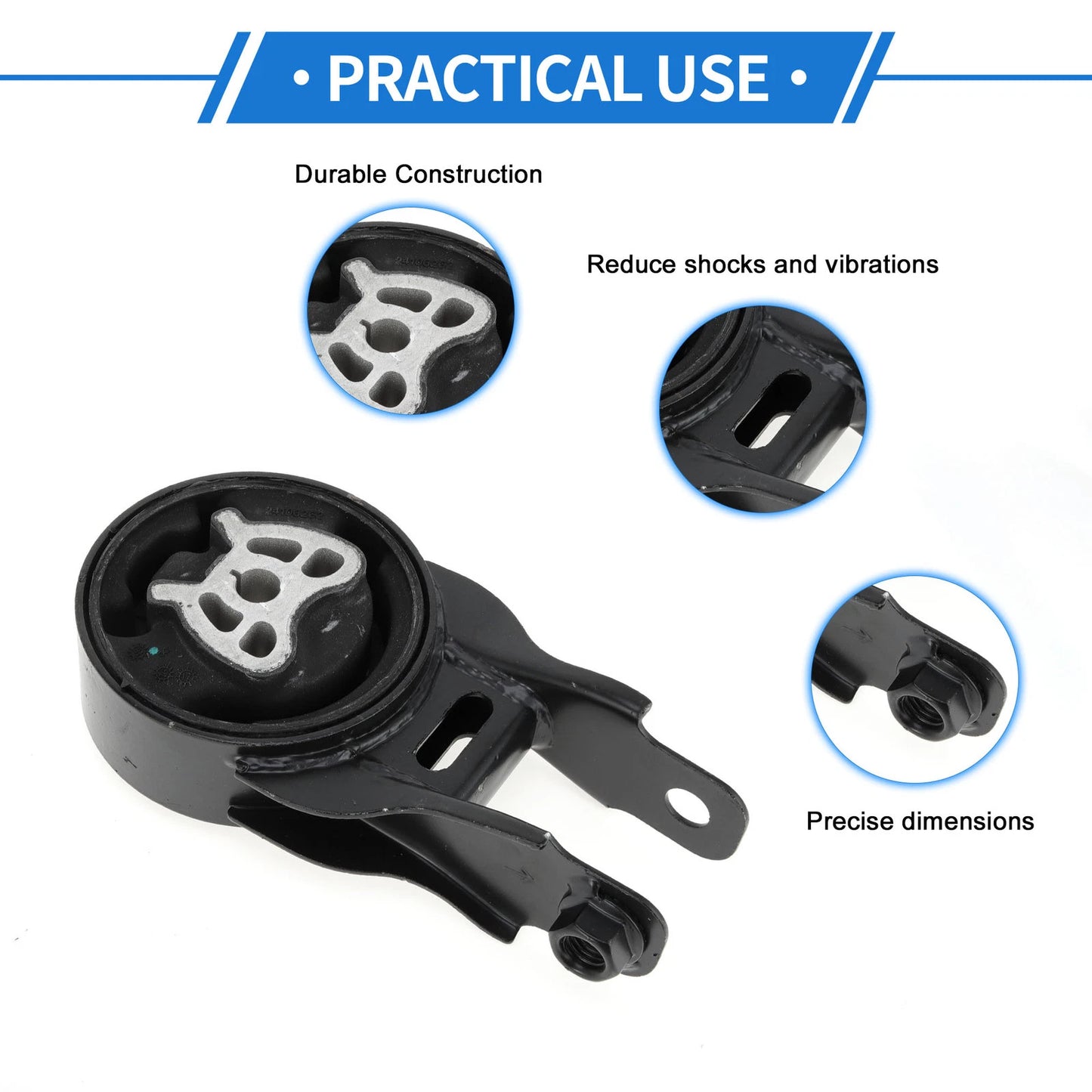 Rear Engine Mount for Chevrolet LOVA 1.5L AT