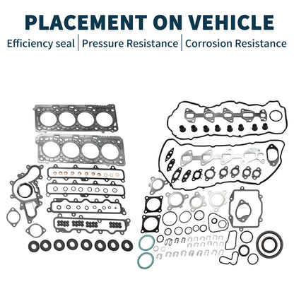 Cylinder Head Gasket Kit for Toyota 1VD