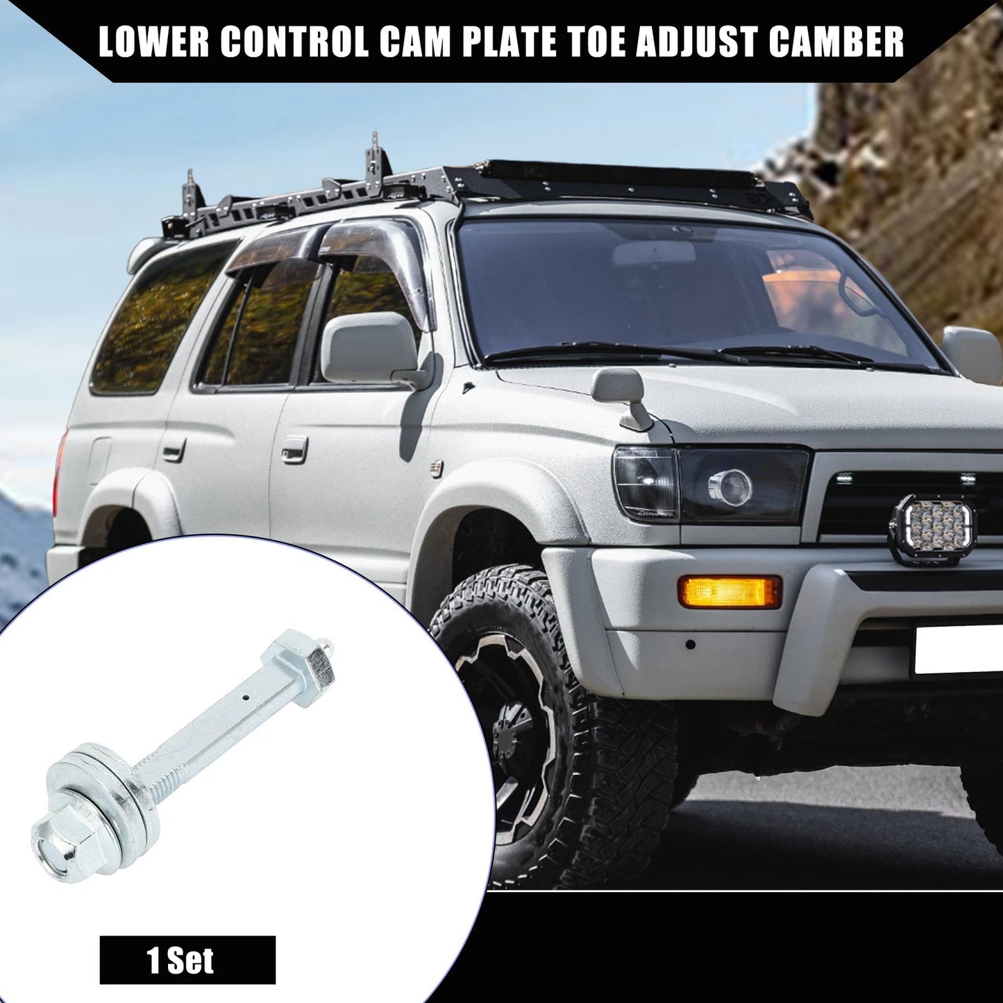 Camber Alignment Toe Adjusting Kit for Dodge Avenger Rear (11-14)