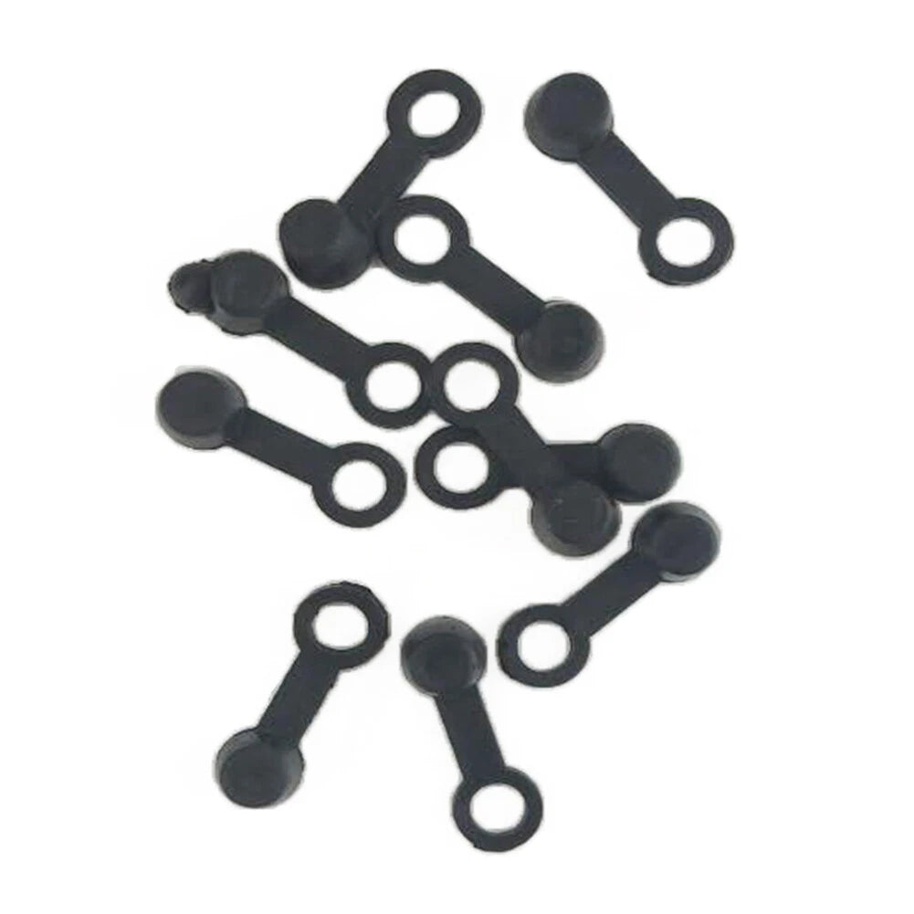 100Pcs Motorcycle Brake Bleeder Screw Cap Oil Drain Tip Cover