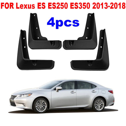 4 x Splash Guards Mud Flaps Fender for Lexus ES (2013–2018)