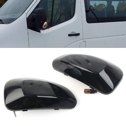 Dynamic Side Mirror Turn Signal Lights for Renault Master, Vauxhall Movano, Nissan
