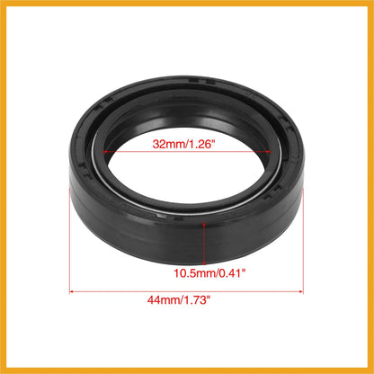 2 x / 32x44x10.5mm / Motorcycle Front Fork Shock Oil Seal for GN125