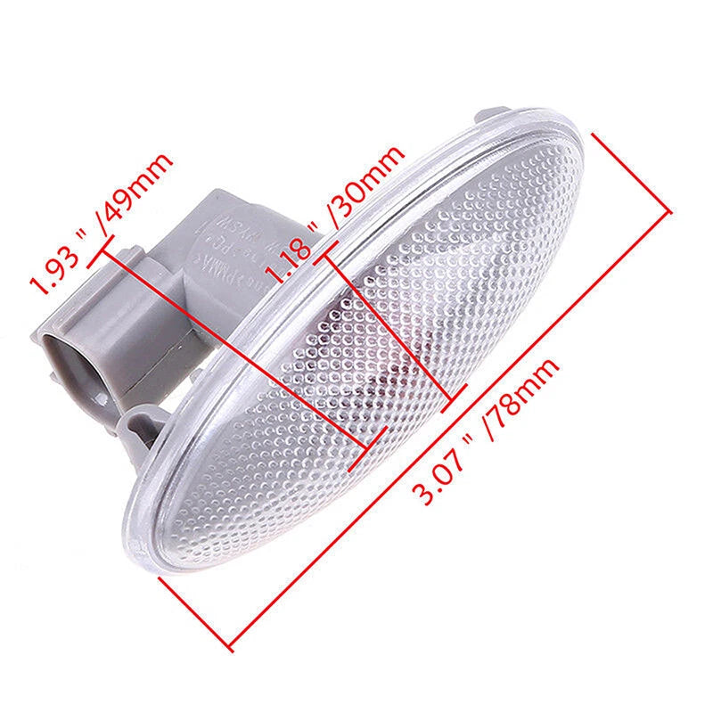 Side Fender Turn Signal Light for Toyota Corolla, Camry, Yaris (2007-2023)
