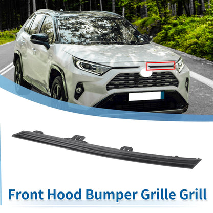 Front Grille Trim Grill Lower Hood Bumper Grille for Toyota Black