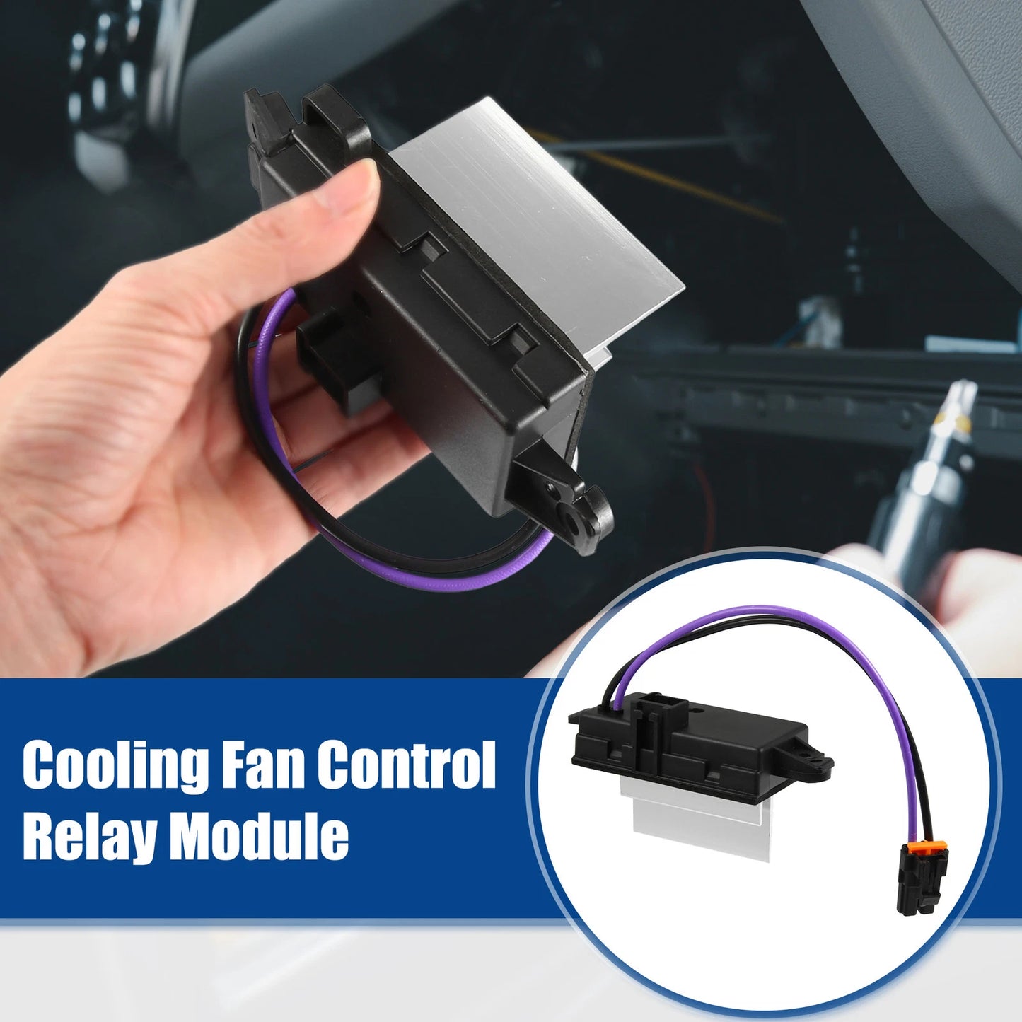 Radiator Cooling Fan Control Module for Chevrolet Trailblazer (2003-2008)