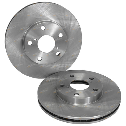 Front Disc Brake Rotors & Pads for Toyota RAV4 (2000–2005)