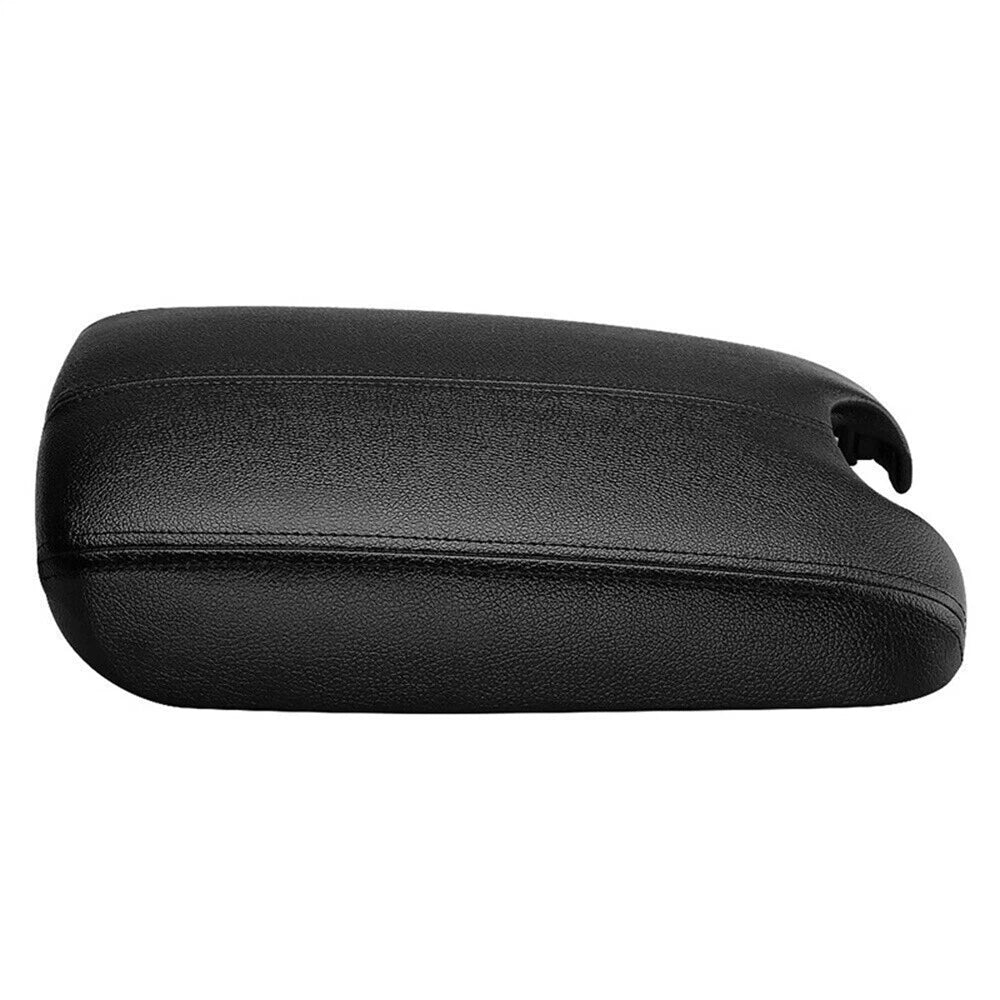 Black Leather Console Armrest Cover for Honda Accord (2008-2012)