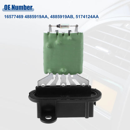 1 Pcs HVAC Blower Motor Resistor Heater for Chrysler Sebring Black Green