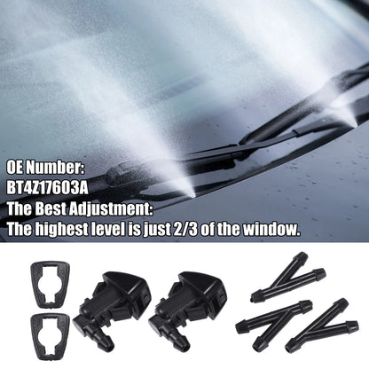 Auto Windshield Washer Nozzle Set for Ford Edge (2015-2023)