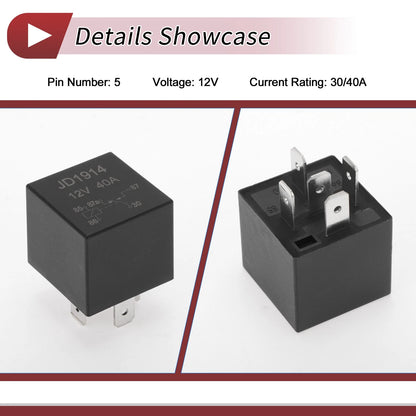 5 Pins Door Lock Relay for Volvo 242 (1978-1981, 1983-1984) 12V 30/40A