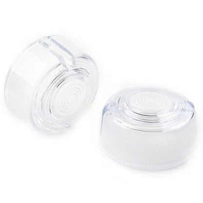 Turn Signal Lens Covers for Harley Dyna FXD FXR Sportster XLH 883 1200 FXST