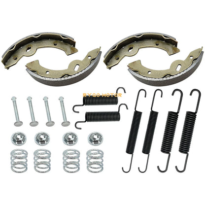 Brake Shoes with Springs Pins for E-Z-GO Yamaha Gas Electric Golf Cart