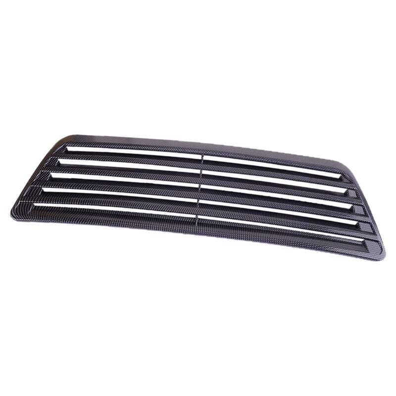 Carbon Fiber Look Hood Vent Scoop Cover for Car