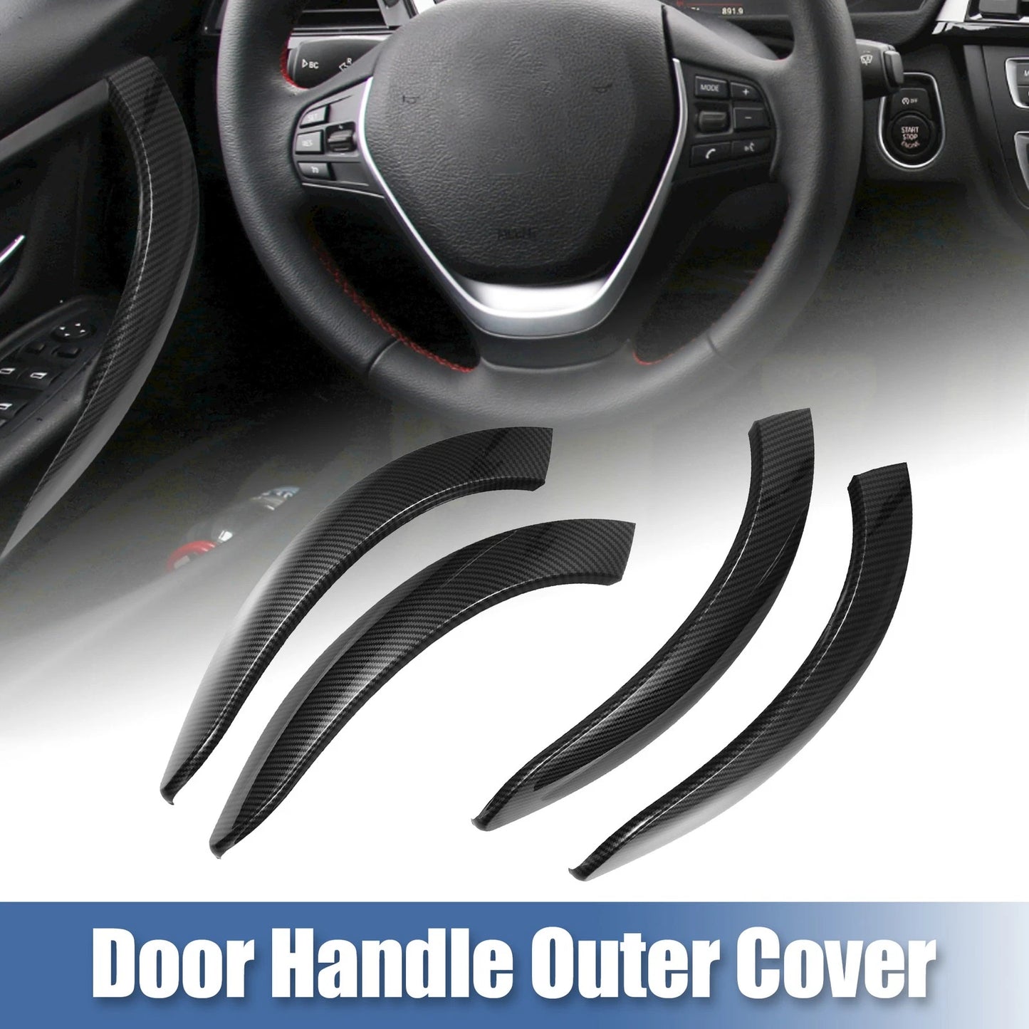 ABS Door Handle Outer Cover Kit for BMW 3 Series M3 F30 F31 F34