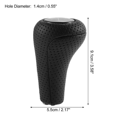 5 Speed Manual Gear Shift Knob for BMW Faux Leather Black