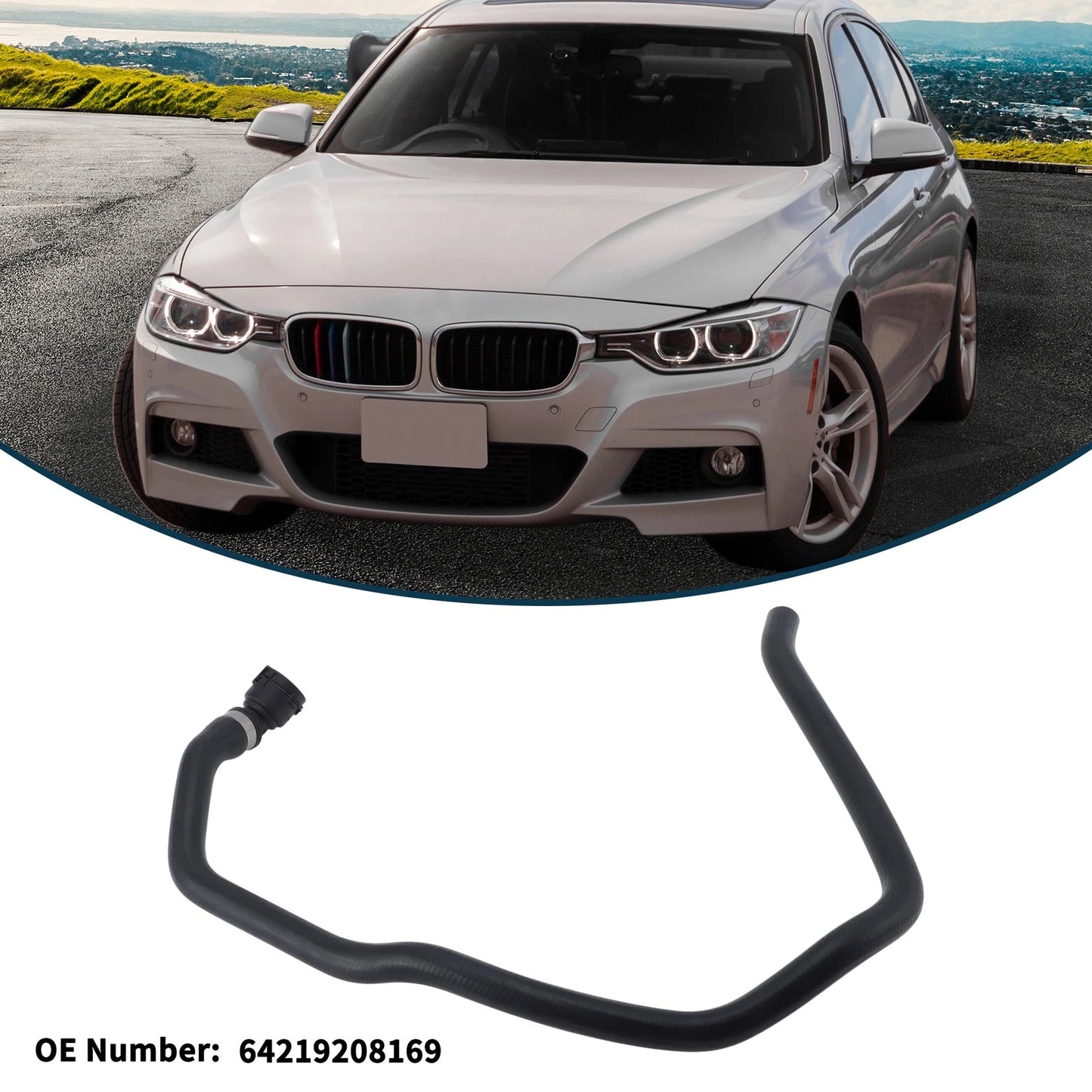 Radiator Hose for BMW 228i Base 2.0L (2014-2016) - Heating Water Pipe