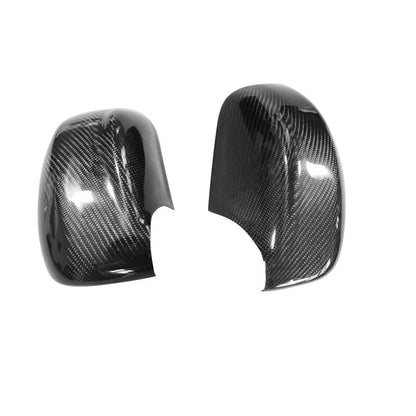 Real Carbon Fiber Stick-on Side Mirror Caps Cover For Nissan GT-R R35 2009-2021