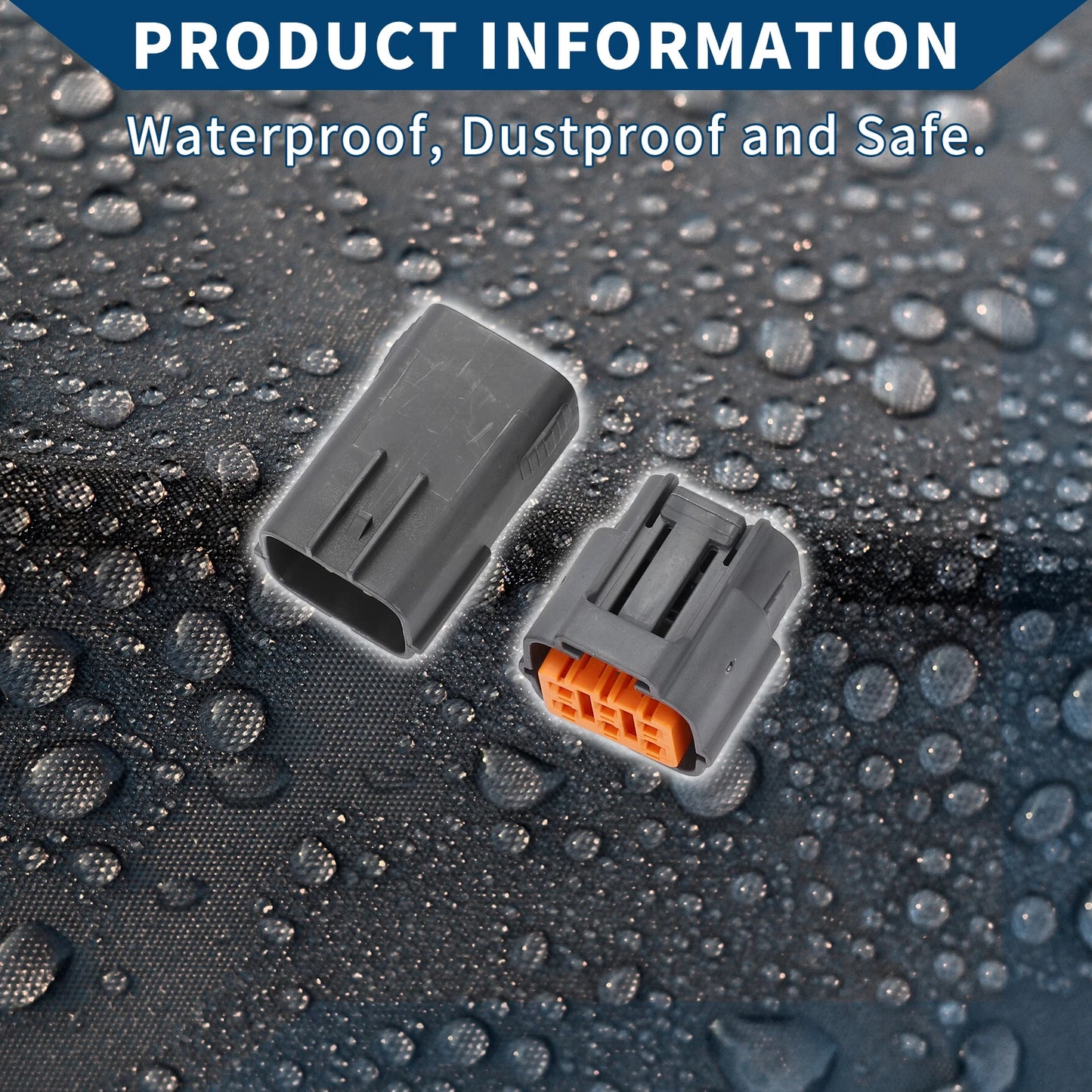 6Pin Gas Recirculation Valve Connector Plug for Toyota