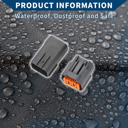 6Pin Gas Recirculation Valve Connector Plug for Toyota